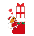 柴犬「ムサシ」ビッグ4 年末年始（個別スタンプ：24）