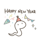 【ゆるかわ】毎年使える干支と猫（個別スタンプ：17）