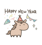 【ゆるかわ】毎年使える干支と猫（個別スタンプ：20）