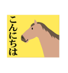 馬の話を聞いてくれ！正月パート7（個別スタンプ：2）