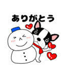 あけおめ】フレンチブルドックのブルちゃん（個別スタンプ：6）