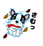 あけおめ】フレンチブルドックのブルちゃん（個別スタンプ：11）
