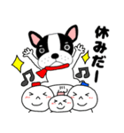 あけおめ】フレンチブルドックのブルちゃん（個別スタンプ：16）