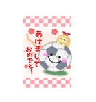 【サッカー】BIG年末年始♥毎年使える17（個別スタンプ：3）