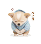 名入れ☆癒しチワワの毎年使える年賀状（個別スタンプ：32）