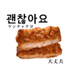 国産豚のとんかつ【韓国語】（個別スタンプ：8）