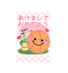 【バスケ】BIG年末年始♥毎年使える18（個別スタンプ：3）