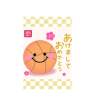 【バスケ】BIG年末年始♥毎年使える18（個別スタンプ：6）