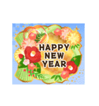 豪華に伝える！お正月のご挨拶（個別スタンプ：21）