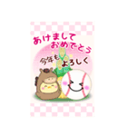 【野球】ビッグお正月♥毎年使える19（個別スタンプ：4）