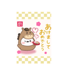 【シマエナガ】BIG年末年始♥毎年使える18（個別スタンプ：6）