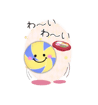 (ドッジボール)ビッグお正月♥毎年使える20（個別スタンプ：11）