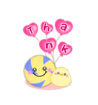 (ドッジボール)ビッグお正月♥毎年使える20（個別スタンプ：24）