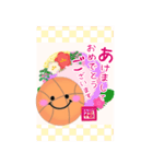 【バスケ】ビッグお正月♥毎年使える19（個別スタンプ：3）