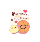 【バスケ】ビッグお正月♥毎年使える19（個別スタンプ：16）