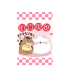 (ポメラニアン)BIG年末年始♥毎年使える18（個別スタンプ：2）