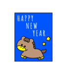 enacocoの年賀状2026（個別スタンプ：9）