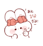 毎年使える、年末年始のもちうさちゃん.（個別スタンプ：7）