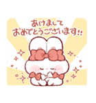 毎年使える、年末年始のもちうさちゃん.（個別スタンプ：9）