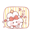 毎年使える、年末年始のもちうさちゃん.（個別スタンプ：10）