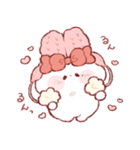 毎年使える、年末年始のもちうさちゃん.（個別スタンプ：28）