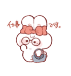 毎年使える、年末年始のもちうさちゃん.（個別スタンプ：33）