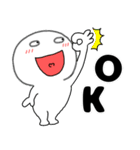 【あけおめ】丸くて白い69（個別スタンプ：26）