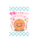 【バスケ】BIG年末年始♥毎年使える17（個別スタンプ：17）