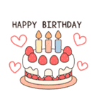 2026◆飛び出す‼シンプルな年賀状（個別スタンプ：20）