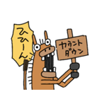 巳年から午年へひよこ人間ぴよあけおめ正月（個別スタンプ：11）