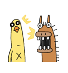 巳年から午年へひよこ人間ぴよあけおめ正月（個別スタンプ：20）