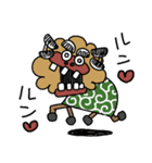 巳年から午年へひよこ人間ぴよあけおめ正月（個別スタンプ：28）