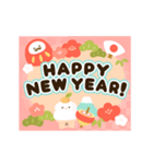 やさしい♡伝わるお正月のご挨拶（個別スタンプ：3）