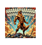 ゴールデンレトリーバー【最強・アメコミ】（個別スタンプ：18）