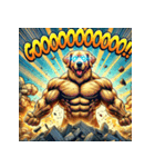 ゴールデンレトリーバー【最強・アメコミ】（個別スタンプ：25）