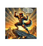 ゴールデンレトリーバー【最強・アメコミ】（個別スタンプ：28）