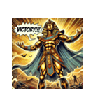 ツタンカーメン【超大迫力アメコミ】（個別スタンプ：7）