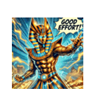 ツタンカーメン【超大迫力アメコミ】（個別スタンプ：8）