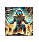 ツタンカーメン【超大迫力アメコミ】（個別スタンプ：9）