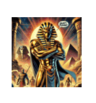 ツタンカーメン【超大迫力アメコミ】（個別スタンプ：11）