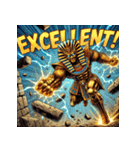 ツタンカーメン【超大迫力アメコミ】（個別スタンプ：15）