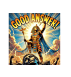 ツタンカーメン【超大迫力アメコミ】（個別スタンプ：17）