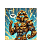 ツタンカーメン【超大迫力アメコミ】（個別スタンプ：21）