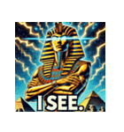 ツタンカーメン【超大迫力アメコミ】（個別スタンプ：32）