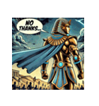 ツタンカーメン【超大迫力アメコミ】（個別スタンプ：37）