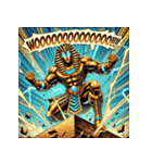 ツタンカーメン【超大迫力アメコミ】（個別スタンプ：38）