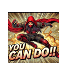 最強赤ずきん【アメコミ風】（個別スタンプ：15）