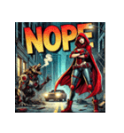 最強赤ずきん【アメコミ風】（個別スタンプ：26）