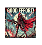 最強赤ずきん【アメコミ風】（個別スタンプ：38）