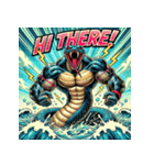 蛇無双。（個別スタンプ：3）